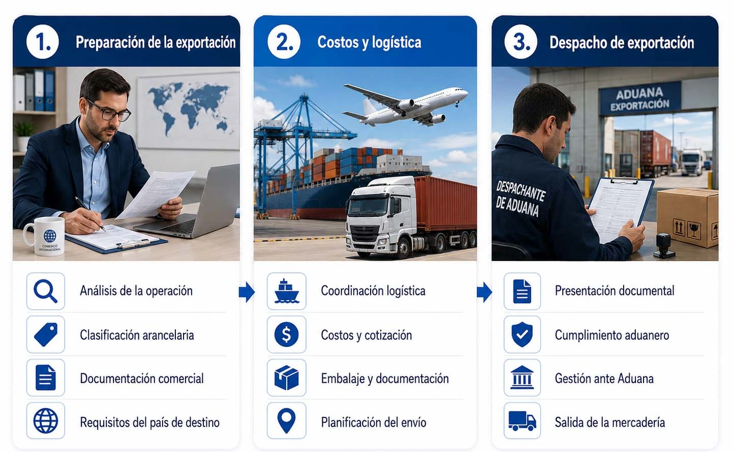 como exportar con un despachante de aduana de china a argentina